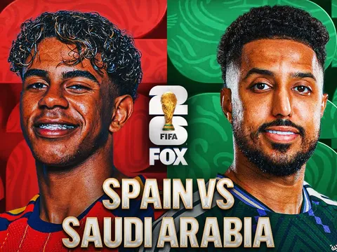 Dự đoán tỷ số Tây Ban Nha vs Ả rập Xê út 23h ngày 21/6 - Nhận định bóng đá World Cup 2026 hôm nay