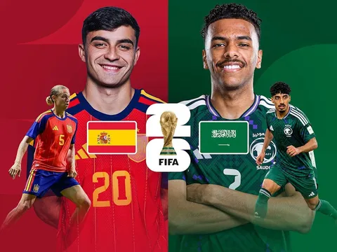 VTV trực tiếp bóng đá Tây Ban Nha vs Ả Rập Xê Út - Link xem trực tiếp World Cup 2026 hôm nay 21/6