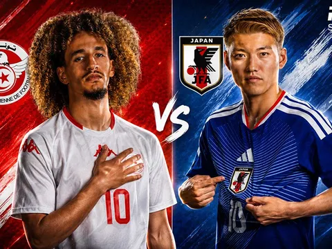 Trực tiếp bóng đá Tunisia vs Nhật Bản, 11h ngày 21/6 - Link xem trực tiếp World Cup 2026 trên VTV3