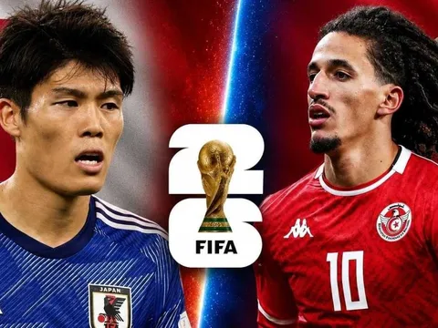 VTV trực tiếp bóng đá Tunisia vs Nhật Bản hôm nay 21/6 - Link xem trực tiếp World Cup 2026 FULL HD