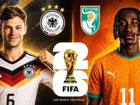 Xem trực tiếp bóng đá Đức vs Bờ Biển Ngà ở đâu, kênh nào? Link xem trực tiếp World Cup 2026 FULL HD