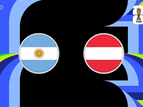 Dự đoán tỷ số Argentina vs Áo, 0h ngày 23/6 - Nhận định bóng đá World Cup 2026