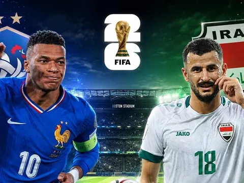 Dự đoán tỷ số Pháp vs Iraq, 4h ngày 23/6 - Nhận định bóng đá World Cup 2026