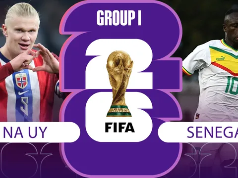 Nhận định dự đoán tỷ số Na Uy vs Senegal, 7h ngày 23/6 - World Cup 2026: 'Chiến binh Viking' bại trận?