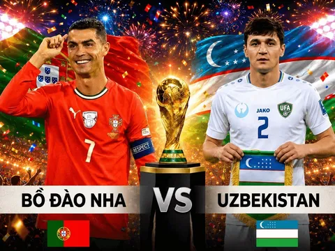 Dự đoán kết quả, tỷ số Bồ Đào Nha vs Uzbekistan - World Cup 2026: Siêu máy tính báo tin vui cho Ronaldo