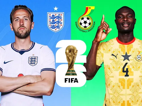 Dự đoán tỷ số Anh vs Ghana, 3h ngày 24/6 - Nhận định bóng đá World Cup 2026