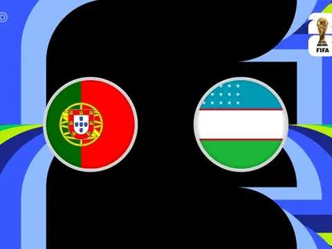 Dự đoán tỷ số Bồ Đào Nha vs Uzbekistan, 0h ngày 24/6 - Nhận định bóng đá World Cup 2026