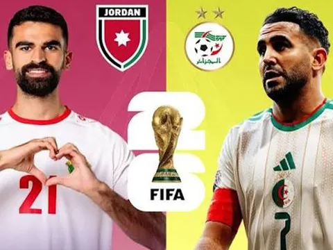 Dự đoán tỷ số, kết quả Jordan vs Algeria 10h ngày 23/6 - World Cup 2026: Cơn mưa bàn thắng xuất hiện?