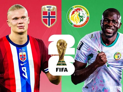Dự đoán tỷ số Na Uy vs Senegal, 7h ngày 23/6 - Nhận định bóng đá World Cup 2026