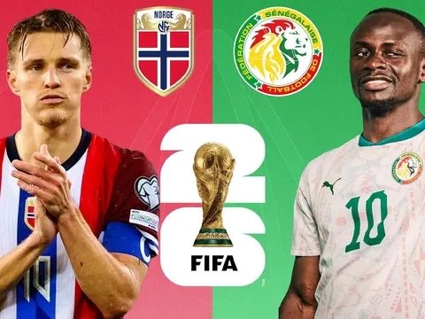 Dự đoán tỷ số Na Uy vs Senegal lúc 7h00 ngày 23/6 - Nhận định bóng đá World Cup 2026 hôm nay