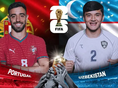 Kết quả bóng đá Bồ Đào Nha vs Uzbekistan - World Cup 2026: Ronaldo lập kỷ lục tệ hại