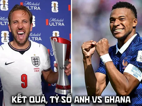 Kết quả, tỷ số Anh vs Ghana hôm nay 24/6 - World Cup 2026: Harry Kane áp sát thành tích của Mbappe, Messi