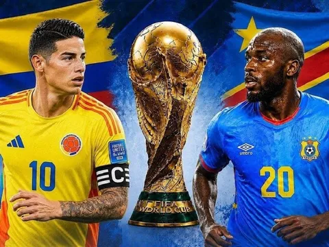 Dự đoán kết quả, tỷ số Colombia vs CHDC Congo - World Cup 2026: Siêu máy tính quay lưng với hung thần của Ronaldo