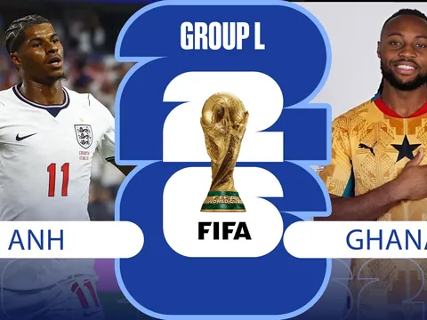 Nhận định, dự đoán kết quả Anh vs Ghana, 3h ngày 24/6 - World Cup 2026: Harry Kane lập cột mốc mới?