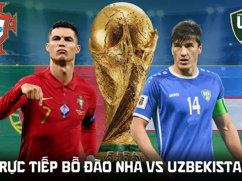Xem trực tiếp bóng đá Bồ Đào Nha vs Uzbekistan ở đâu, kênh nào? VTV trực tiếp World Cup 2026 hôm nay