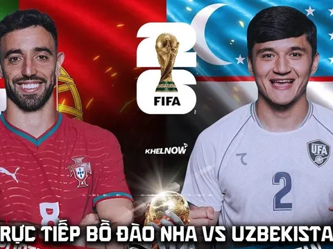 Link xem trực tiếp bóng đá Bồ Đào Nha vs Uzbekistan - VTV6 trực tiếp World Cup 2026 hôm nay