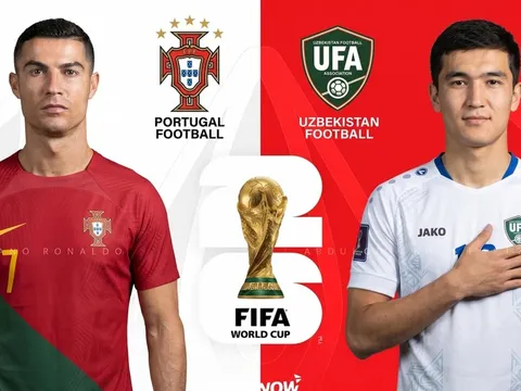 Xem trực tiếp bóng đá Bồ Đào Nha vs Uzbekistan ở đâu, kênh nào? Link xem trực tiếp World Cup 2026 HD