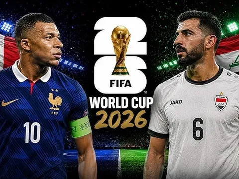 Xem trực tiếp bóng đá Pháp vs Iraq ở đâu, kênh nào? Link xem trực tiếp World Cup 2026 trên VTV3 HD