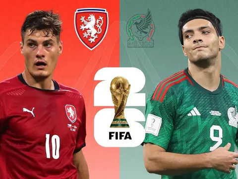 VTV trực tiếp bóng đá CH Séc vs Mexico - Link xem trực tiếp World Cup 2026 hôm nay 25/6