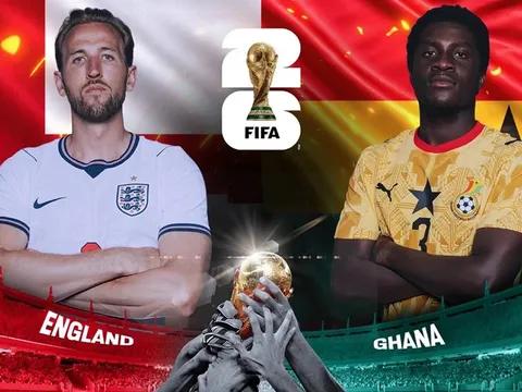 Kết quả bóng đá Anh vs Ghana - World Cup 2026: Harry Kane tiếp tục tỏa sáng, Tam Sư dẫn đầu bảng L