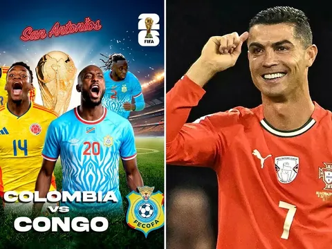 Kết quả, tỷ số Colombia vs CHDC Congo hôm nay 24/6 - World Cup 2026: Bồ Đào Nha mất ngôi đầu BXH?