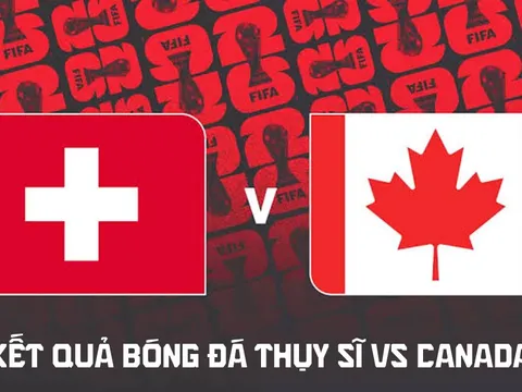 Kết quả, tỷ số Thụy Sĩ vs Canada hôm nay 25/6 - VCK World Cup 2026: Xhaka lu mờ trước Jonathan David?