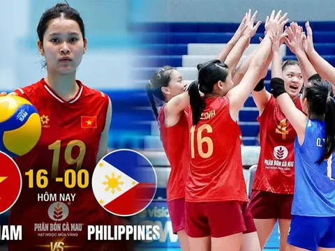 TRỰC TIẾP bóng chuyền nữ Việt Nam vs Philippines - Link xem bóng chuyền nữ U18 Đông Nam Á 2026