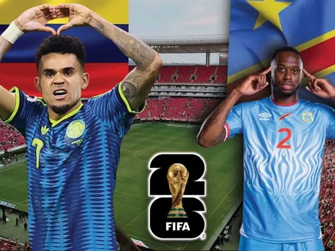 Trực tiếp bóng đá Colombia vs CHDC Congo, 9h ngày 24/6 - Link xem trực tiếp World Cup 2026 trên VTV3