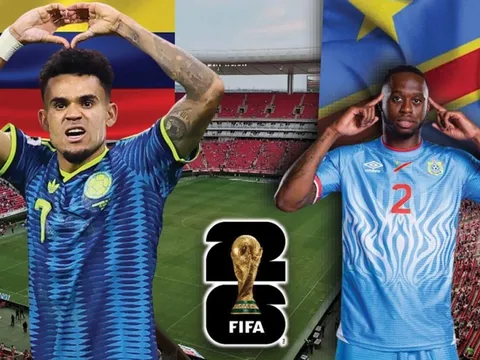 Link xem trực tiếp bóng đá Colombia vs CHDC Congo ngày 24/6 - VTV6 trực tiếp World Cup 2026 hôm nay