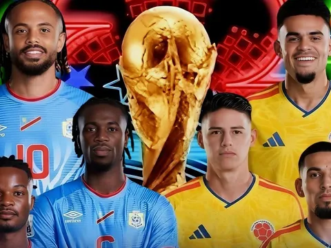 VTV6, VTV3 TRỰC TIẾP bóng đá Colombia vs CHDC Congo hôm nay 24/6 - Link xem trực tiếp World Cup 2026 mới nhất