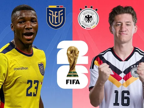 Dự đoán kết quả, tỷ số Ecuador vs Đức - World Cup 2026: Siêu máy tính nhận định rất chênh lệch