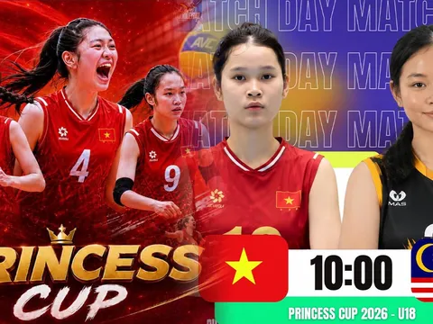 TRỰC TIẾP bóng chuyền nữ Việt Nam vs Malaysia - Link xem bóng chuyền nữ U18 Đông Nam Á 2026