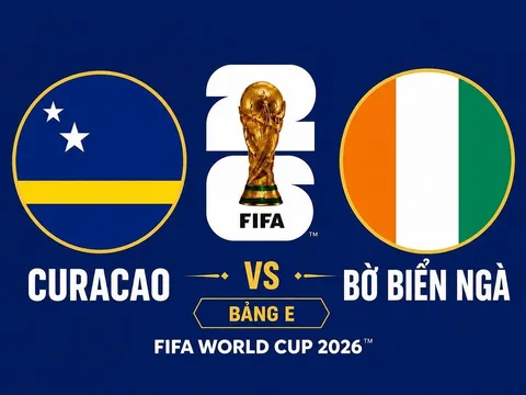 Dự đoán kết quả, tỷ số Curacao vs Bờ Biển Ngà - World Cup 2026: Siêu máy tính quay lưng với tân binh