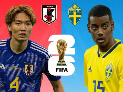 Dự đoán tỷ số Nhật Bản vs Thụy Điển, 6h ngày 26/6 - Nhận định bóng đá World Cup 2026