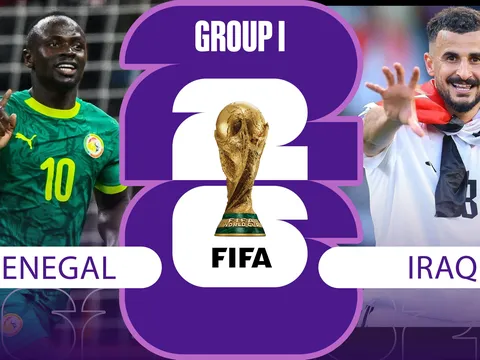 Dự đoán tỷ số, kết quả Senegal vs Iraq - World Cup 2026: Sadio Mane 'gieo sầu' cho đại diện châu Á?