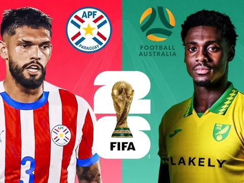 VTV trực tiếp bóng đá Paraguay vs Australia - Link xem trực tiếp World Cup 2026 hôm nay 26/6