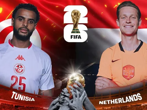 Link xem TRỰC TIẾP bóng đá Hà Lan vs Tunisia 06h00 ngày 26/6 - VTV trực tiếp World Cup 2026 hôm nay