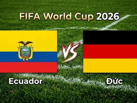 VTV6, VTV3 TRỰC TIẾP bóng đá Đức vs Ecuador hôm nay 26/6 - Link xem trực tiếp World Cup 2026 mới nhất