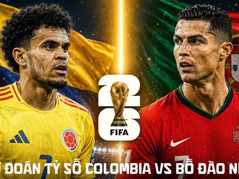 Dự đoán tỷ số Colombia vs Bồ Đào Nha, 6h30 ngày 28/6 - Nhận định bóng đá World Cup 2026 hôm nay