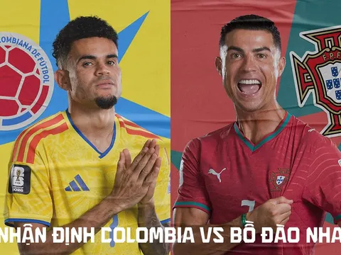 Nhận định bóng đá Colombia vs Bồ Đào Nha, 6h30 ngày 28/6 - World Cup 2026: Ronaldo lập siêu phẩm?