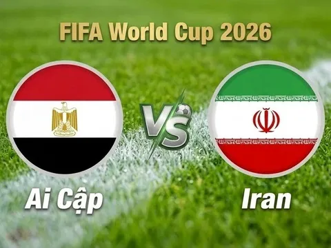 VTV2, VTVgo TRỰC TIẾP bóng đá Ai Cập vs Iran hôm nay 27/6 - Link xem trực tiếp World Cup 2026 mới nhất