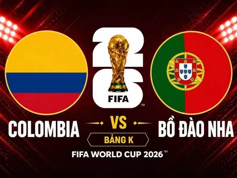 Dự đoán kết quả, tỷ số Colombia vs Bồ Đào Nha - World Cup 2026: Siêu máy tính ưu ái Ronaldo