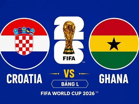 Dự đoán kết quả, tỷ số Croatia vs Ghana - World Cup 2026: Modric nhận cú hích từ siêu máy tính