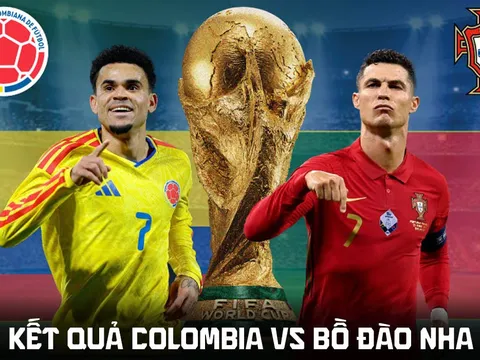 Kết quả, tỷ số Colombia vs Bồ Đào Nha hôm nay 28/6 - World Cup 2026: CR7 bất lực, BĐN mất ngôi đầu