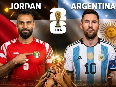 Link xem TRỰC TIẾP bóng đá Jordan vs Argentina 09h00 ngày 28/6 - VTV trực tiếp World Cup 2026 hôm nay