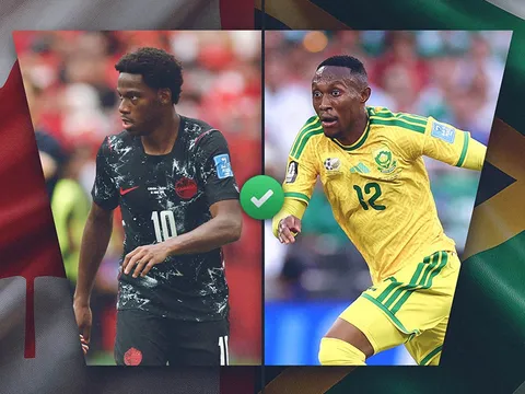 Nhận định bóng đá Nam Phi vs Canada 2h00 ngày 29/6 - Vòng 1/16 World Cup 2026: Khó có bất ngờ
