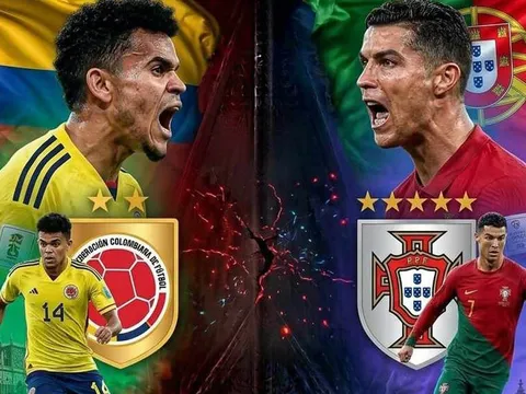 Trực tiếp bóng đá Colombia vs Bồ Đào Nha 6h30 ngày 28/6 - Link xem trực tiếp World Cup 2026 trên VTV