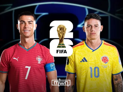 Trực tiếp bóng đá Colombia vs Bồ Đào Nha, 6h30 ngày 28/6 - Link xem trực tiếp World Cup 2026 FULL HD