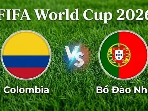 VTV7, VTVgo TRỰC TIẾP bóng đá Colombia vs Bồ Đào Nha hôm nay 28/6 - Link xem trực tiếp World Cup 2026 mới nhất