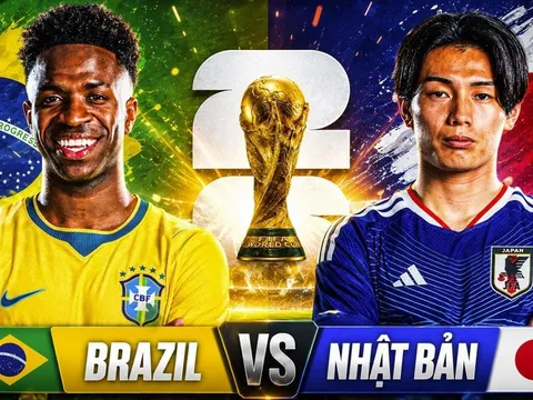 VTV trực tiếp bóng đá Brazil vs Nhật Bản - Link xem trực tiếp World Cup 2026 hôm nay 30/6 trên VTV3